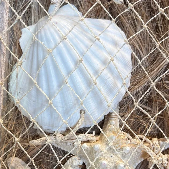 Nautical Starfish and Shell Wall Art Set - Picture 3 of 7